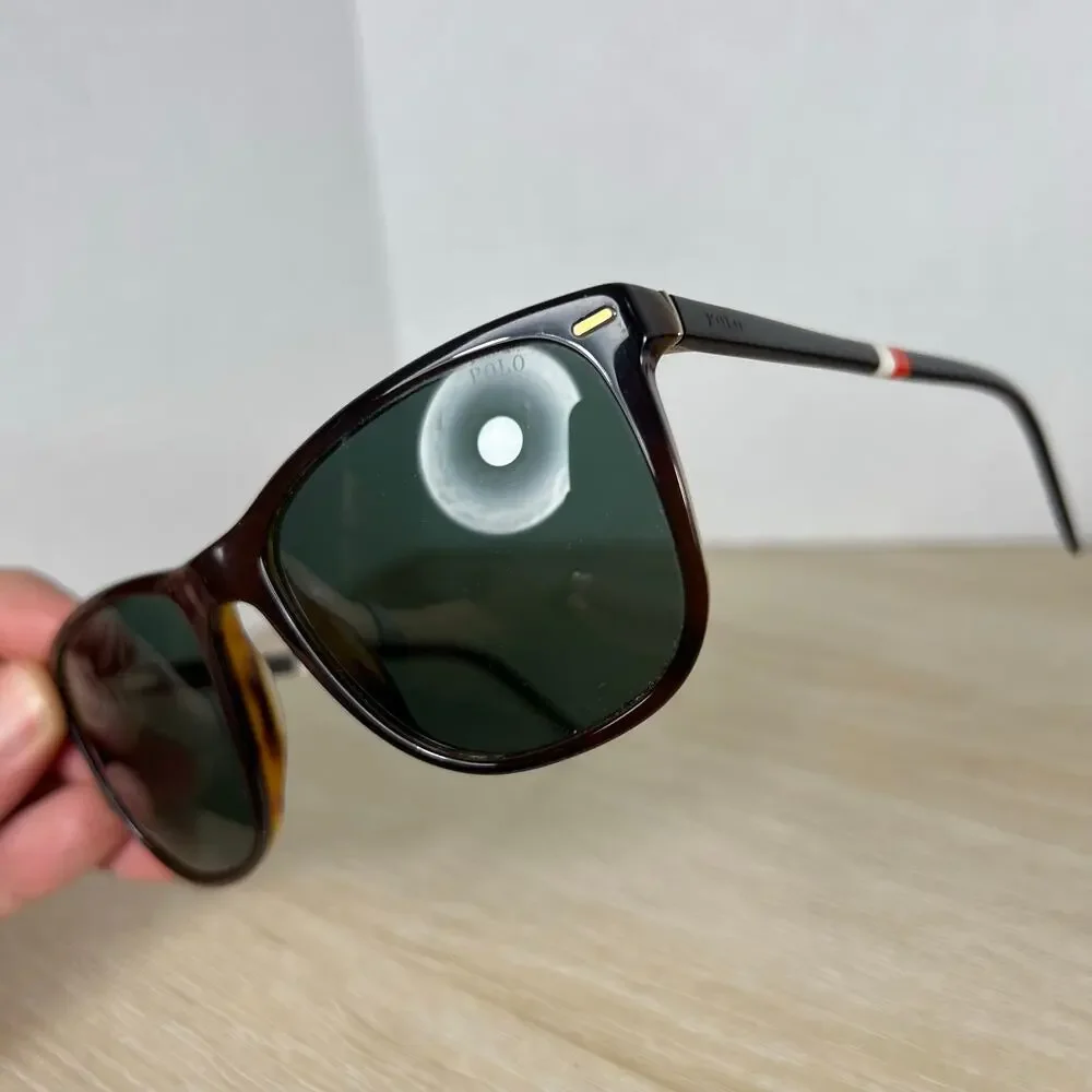 Ralph Lauren Polo 4064 5035/71 Sunglasses Square Brown 54-18-140 Italy